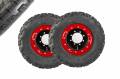 ARMAT by Alba Racing MX RIPPERS by Alba Racing 20x6-10 Wheels & Tires (SET OF 2 FRONTS w/ WHEELS)