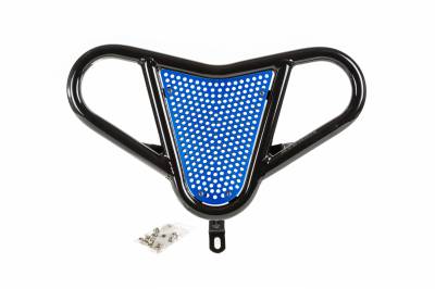 thumbnail image 2 of Alba Racing Front Bumper For Yamaha Raptor 660 Intimidator – Black Aluminum, Bolt-On, Part 203-n3-b 2 of 5