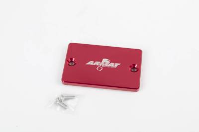 ARMAT by Alba Racing Yamaha YFZ450 Billet Master Cylinder Cover w/ Logo - Image 1