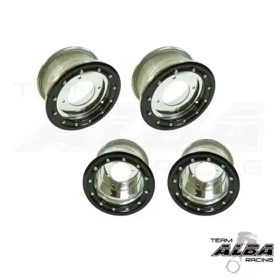 ARMAT by Alba Racing ATV Beadlock Wheels Polished (Pick colors) - Image 1