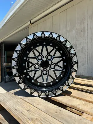 Fractal Crusher Billet UTV Beadlock Wheels Pro R (5x4.5) - Image 1