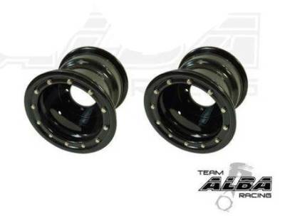 8" Rear Beadlocks Gloss Black