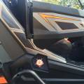 Alba Racing Billet RZR Gas Cap Orange
