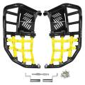 Arctic Cat DVX400 ProPeg Nerf Bars Black with Yellow Nets