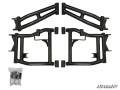Polaris RZR 900s / 1000s High Clearance Rear Off Set A-arms in Black