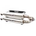 Trinity Racing Polaris RZR XP1000 Slip-on Exhaust with Brushed Mufflers