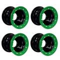 Bead Lock Black with Green Ring