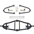 ATV A-Arms - TRX 450R Adjustable +1/2 to +1 A Arms Long Travel Cross Country