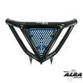 Alba Racing Honda TRX 400EX Intimidator Front Bumper Black with Blue Screen