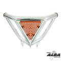 Alba Racing Honda TRX 400EX Intimidator Front Silver bumper Orange screen