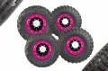ARMAT MX Rippers (Front & Rear) with Pink Rings