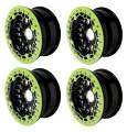 Billet UTV Bead-Lock Wheels in Green