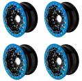 Billet UTV Bead-Lock Wheels in Blue