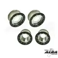 ARMAT by Alba Racing ATV Beadlock Wheels Polished (Pick colors)