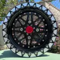 Fractal Crusher Billet UTV Beadlock Wheels (4x136)