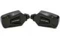 UTV Aluminum Mirrors Foldable Breakaway Adjustable Fits 1.5" thru 2" in Tubing