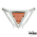 Alba Racing Raptor 110 Intimidator Bumper Silver with Orange Screen
