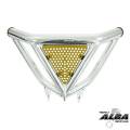 Alba Racing Raptor 110 Intimidator Bumper Silver with Gold Screen