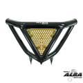 Alba Racing Raptor 110 Intimidator Bumper Black with Gold Screen
