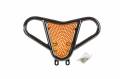 Alba Racing Yamaha Raptor 90 M2 Front Bumper Black with Orange Screen