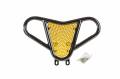 Alba Racing Yamaha Raptor 90 M2 Front Bumper Black with Gold Screen