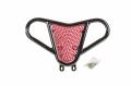 Alba Racing Yamaha Raptor 90 M2 Front Bumper Black with Red Screen