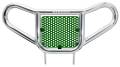 Yamaha Raptor 110 R2 Bumper Silver with Green Screen