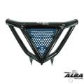 Alba Racing YFZ450 Intimidator Bumper Black with Blue Screen