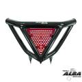 Alba Racing Yamaha YFZ 450R AND YFZ 450X Intimidator Black bumper Red screen