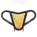 Alba Racing Suzuki LTZ400 Bumper Black with Gold Screen