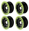 Billet UTV Bead-Lock Wheels in Green