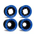 BLEM Alba Racing ATV Beadlock Front Wheels OEM Matte Black 10" (3+2) SET OF 2