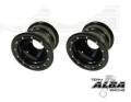BLEM Alba Racing ATV Beadlock 8" (3+5) Rear Wheels Gloss Black (SET OF 2)